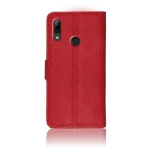 Étui Portefeuille Rouge pour Honor 10 Lite et Huawei P Smart 2019