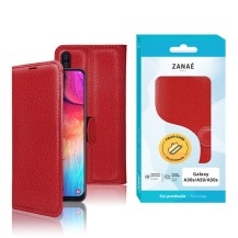 Étui Portefeuille Zanae rouge pour Samsung Galaxy A30s