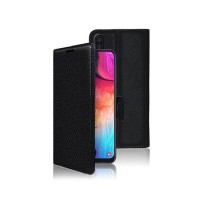 Étui portefeuille Zanae pour Samsung Galaxy en noir