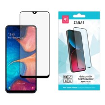 Verre Trempé Full Cover noir pour Galaxy A20/A30/A50