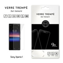Verre trempé transparent pour Sony Xperia 1