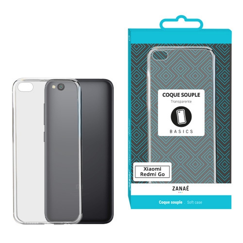 Coque Softgel transparente pour Xiaomi Redmi Go avec protection anti-chocs