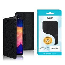 Étui Portefeuille Zanae pour Samsung Galaxy A10 Noir