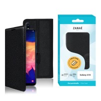 Étui Portefeuille Zanae pour Samsung Galaxy A10 Noir