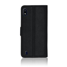 Étui Portefeuille Zanae pour Samsung Galaxy A10 Noir