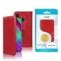 Etui Zanae rouge pour Samsung Galaxy A40