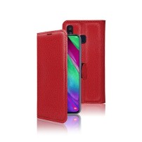 Etui Zanae rouge pour Samsung Galaxy A40