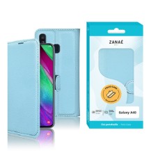 Étui Portefeuille Zanae bleu clair pour Samsung Galaxy A40