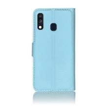 Étui Portefeuille Zanae bleu clair pour Samsung Galaxy A40
