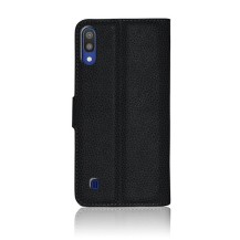 Etui Portefeuille Zanae pour Samsung Galaxy M10 en noir