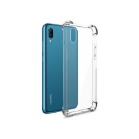 Coque silicone transparente renforcée pour Huawei Y6 2019 et Honor 8A