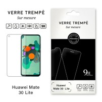 Verre trempé transparent pour Huawei Mate 30 Lite