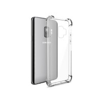 Coque Silicone Transparent avec Coins Renforcés pour Samsung Galaxy S9