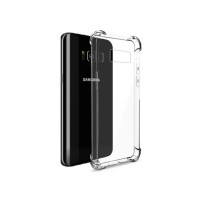 Coque transparente avec coins renforcés pour Samsung Galaxy S8