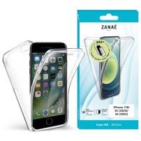 Coque 360 transparente compatible iPhone 7