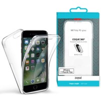 Coque transparente 360 pour iPhone 7 Plus et 8 Plus