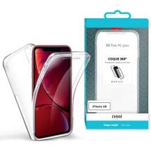 Coque 360 transparente pour iPhone XR avec protection intégrale