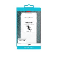 Coque 360 transparente pour iPhone XR avec protection intégrale