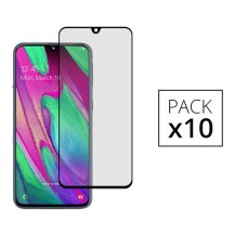 Verres trempés noirs pour Samsung Galaxy A40
