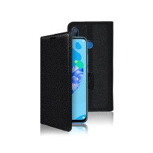 Étui Portefeuille Zanae Noir pour Huawei P20 Lite (2019)