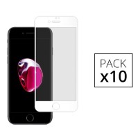 Verres trempés Full Cover blancs pour iPhone