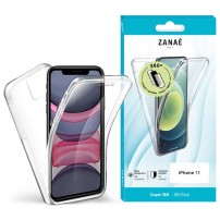 Coque 360 transparente pour iPhone 11