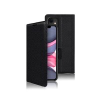 Étui portefeuille Zanae noir pour iPhone 11