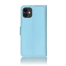 Etui portefeuille bleu clair pour iPhone 11