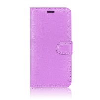 Etui portefeuille violet pour iPhone 11