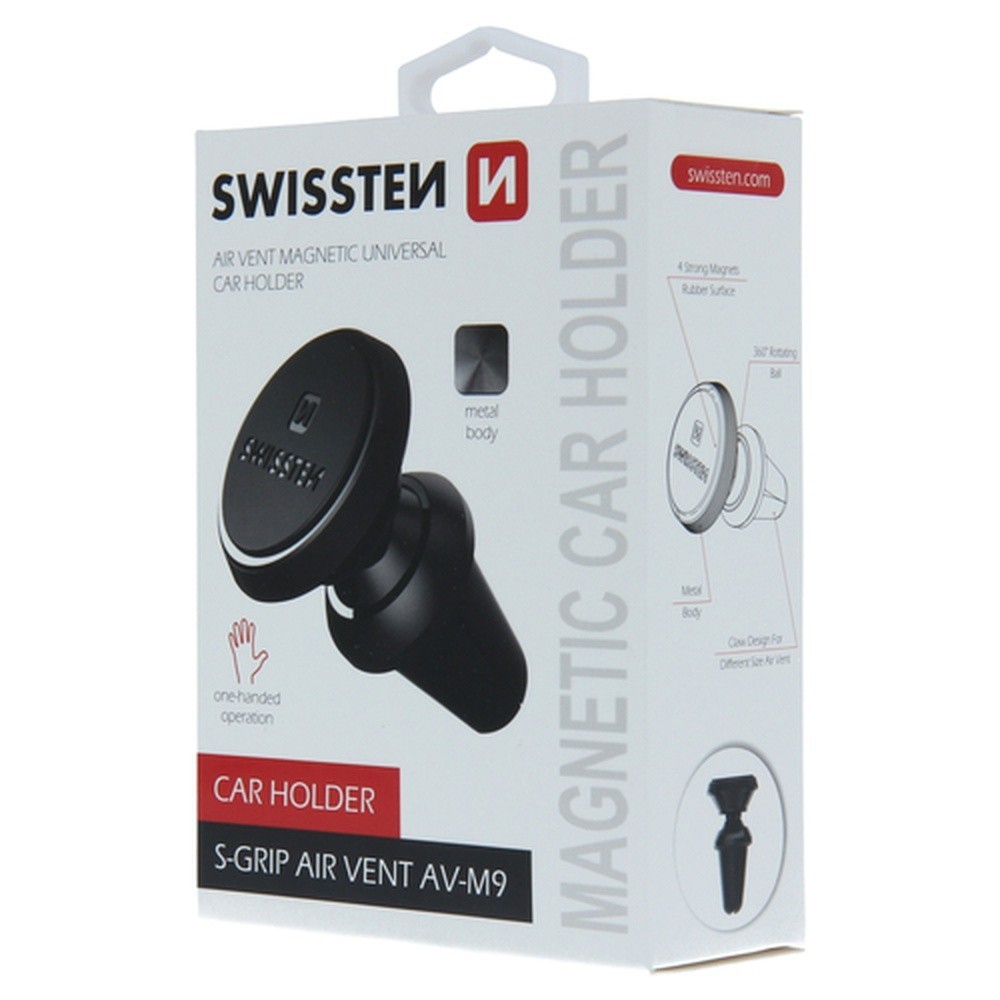 Support voiture magnétique orientable Swissten