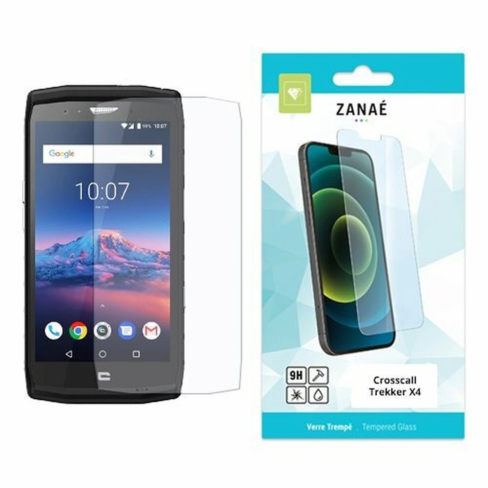 Verre trempé transparent pour Crosscall Trekker X4