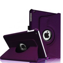 Étui Rotatif Violet pour iPad 10.2 en position debout