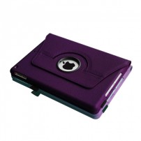 Étui Rotatif Violet pour iPad 10.2 en position debout