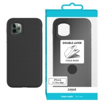 Coque Double Layer noir pour iPhone 11 Pro Max