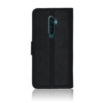 Etui Portefeuille Zanae Noir pour Oppo Reno2