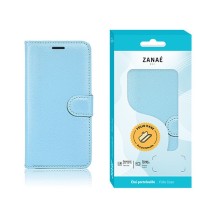 Etui Portefeuille Zanae pour Xiaomi Redmi 8A en bleu clair
