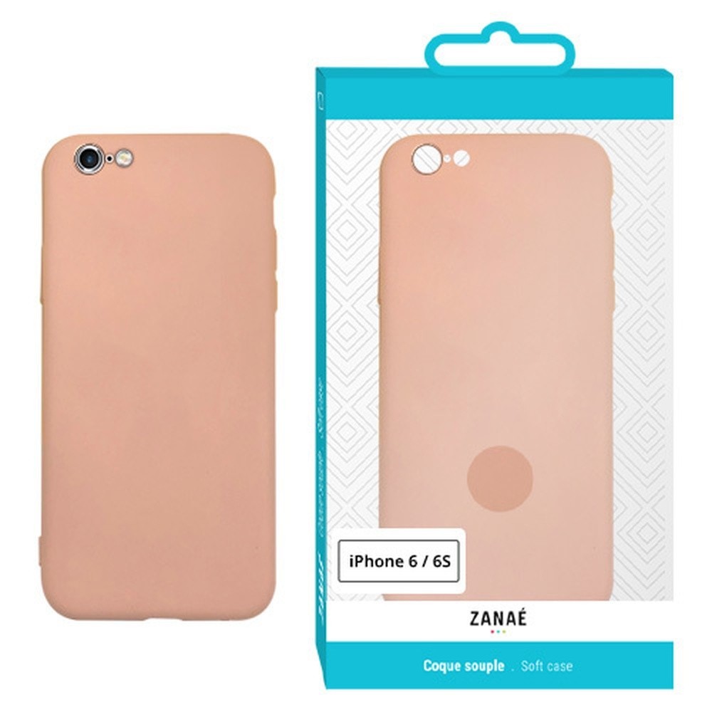 Coque Zanae Color Rose pour iPhone 6/6s