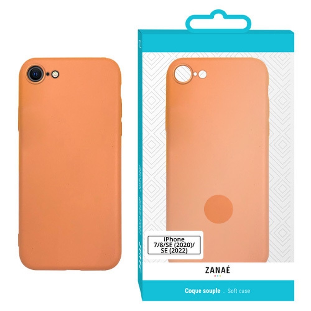 Coque Zanae Color Orange pour iPhone