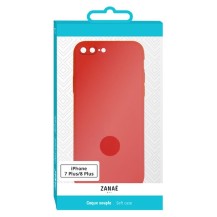 Coque Zanae Color rouge pour iPhone 7 Plus et 8 Plus