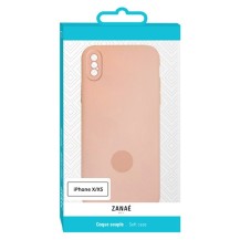 Coque Zanae Color rose pour iPhone X et XS
