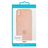 Coque Zanae Color rose pour iPhone X et XS