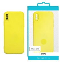 Coque Zanae Color Jaune pour iPhone X et XS