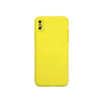Coque Zanae Color Jaune pour iPhone X et XS