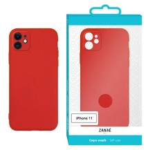 Coque rouge Zanae Color pour iPhone 11