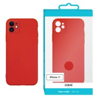 Coque rouge Zanae Color pour iPhone 11