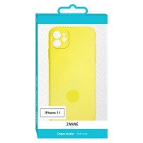 Coque Zanae Color Jaune pour iPhone 11
