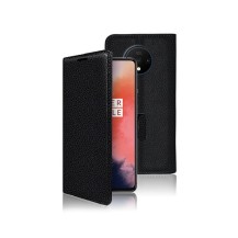 Étui Portefeuille Zanae noir pour OnePlus 7T