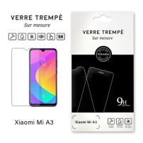 Verre trempé transparent pour Xiaomi Mi A3