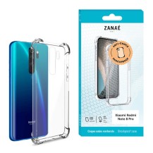 Coque silicone transparent renforcée pour Xiaomi Redmi Note 8 Pro