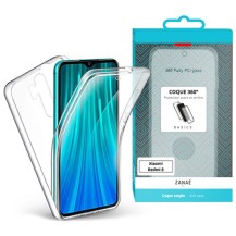 Coque 360° transparente pour Xiaomi Redmi 8 et Redmi 8A